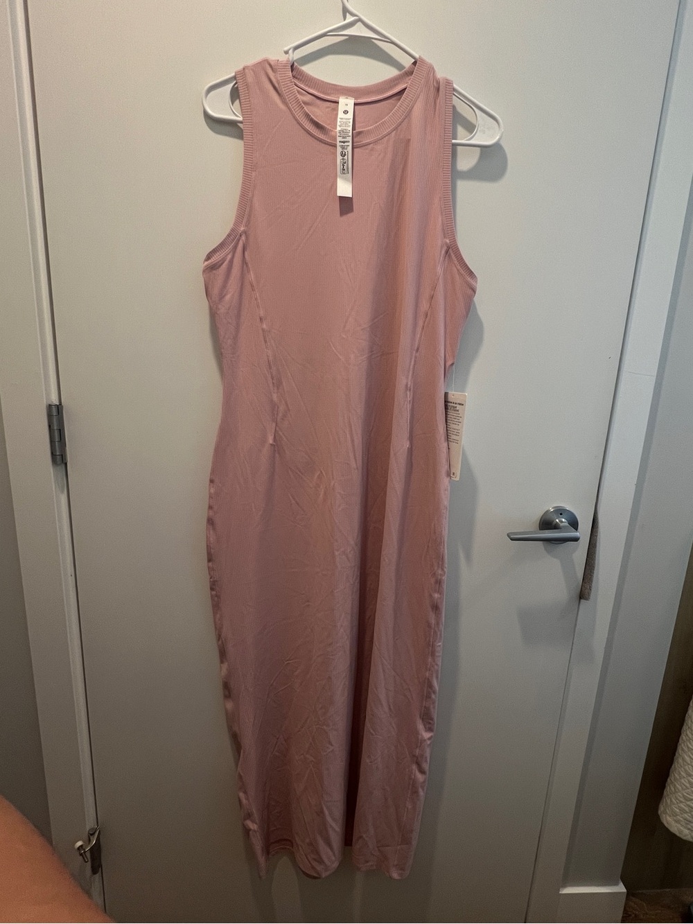 NWT lululemon athletica All Aligned Ribbed  Midi Dress